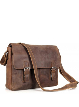 Месенджер коричневий Tiding Bag 6002LR-2