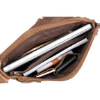 Мессенджер коричневый Tiding Bag 6002LR-2 - Фото № 101