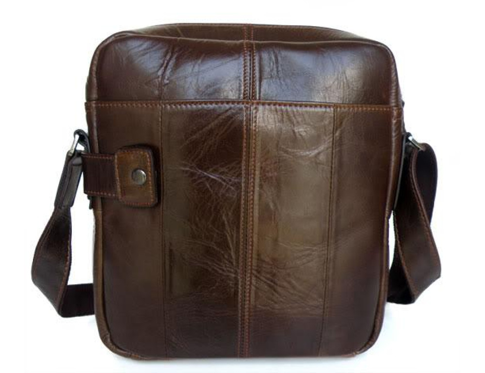 Мужская сумка-мессенджер из натуральной кожи Tiding Bag 6012 - Фото № 4