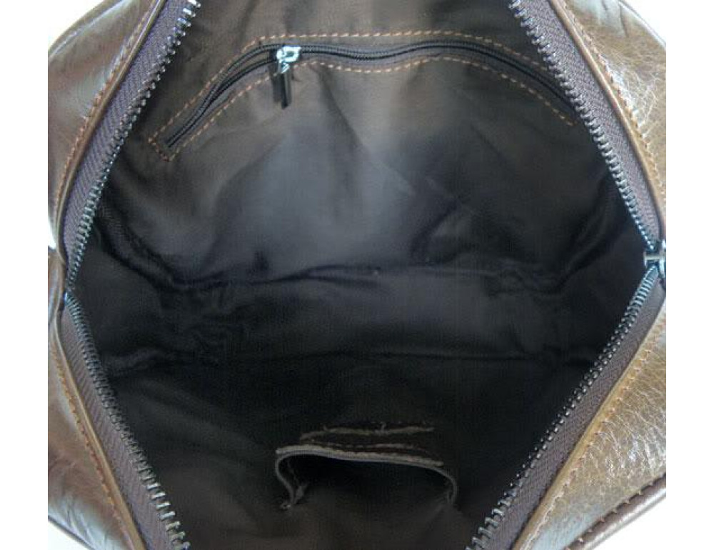 Мужская сумка-мессенджер из натуральной кожи Tiding Bag 6012 - Фото № 9