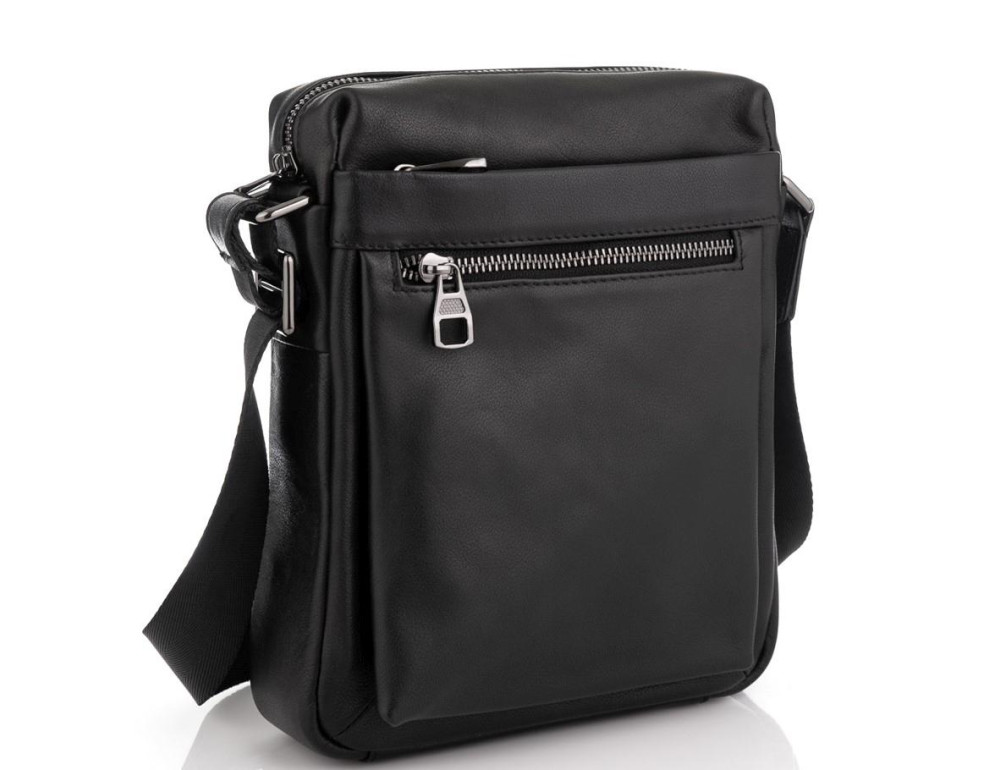 Чоловіча сумка через плече із натуральної шкіри Tiding Bag 6026A - Фотографія № 1 Чоловіча сумка через плече із натуральної шкіри Tiding Bag 6026A - Фотографія № 1
