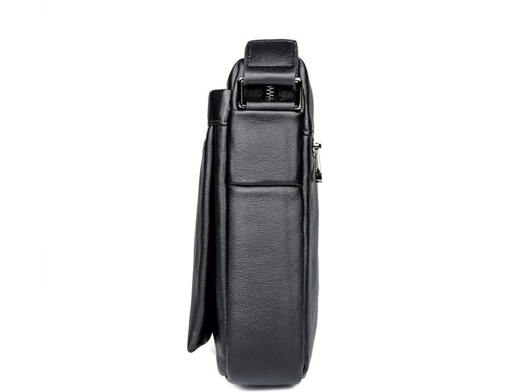 Чоловіча сумка через плече із натуральної шкіри Tiding Bag 6026A - Фотографія № 4