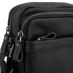 Чоловіча сумка через плече чорна Tiding Bag 6027A - Фотографія № 101