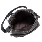 Чоловіча сумка через плече чорна Tiding Bag 6027A - Фотографія № 103