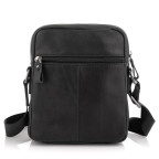 Чоловіча сумка через плече чорна Tiding Bag 6027A - Фотографія № 104