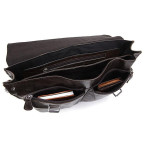 Сумка-портфель мужская кожаная коричневая Tiding Bag 6057J - Фото № 104 Сумка-портфель мужская кожаная коричневая Tiding Bag 6057J - Фото № 104
