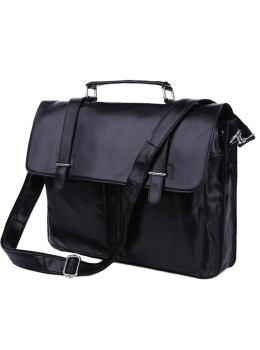 Портфель чоловічий шкіряний для документів Tiding Bag 7013A