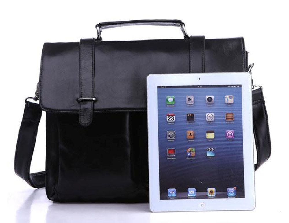 Портфель чоловічий шкіряний для документів Tiding Bag 7013A - Фотографія № 7