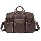 Дорожня шкіряна сумка міцна тревел біг коричнева Tiding Bag 7028B - Фотографія № 101 Дорожня шкіряна сумка міцна тревел біг коричнева Tiding Bag 7028B - Фотографія № 101