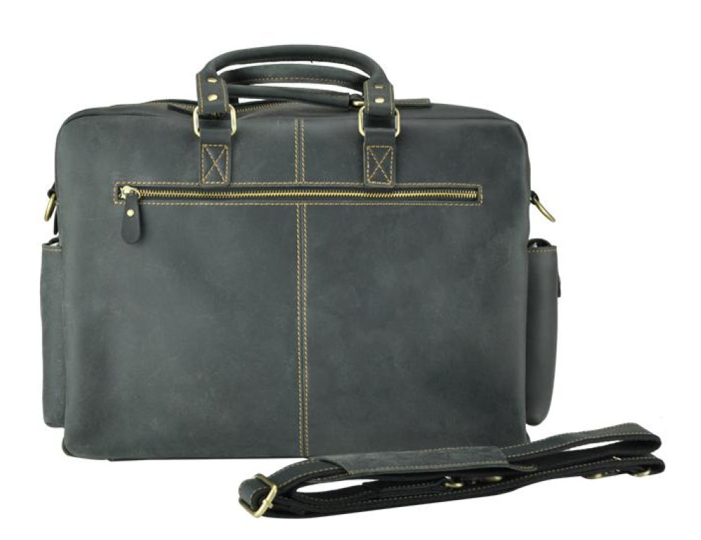 Сіра чоловіча сумка Tiding Bag 7028RA - Фотографія № 4