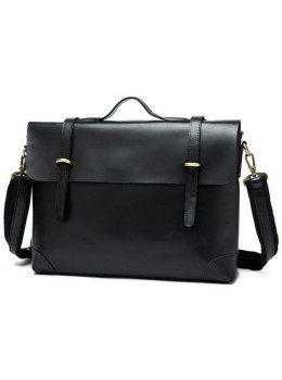 Мужской кожаный портфель TIDING BAG 7082A