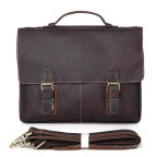 Качественная сумка-портфель мужская кожаная TIDING BAG 7090R - Фото № 105