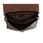 Мужской кожаный портфель с клапаном коричневый Tiding Bag 7091C - Фото № 101 Мужской кожаный портфель с клапаном коричневый Tiding Bag 7091C - Фото № 101