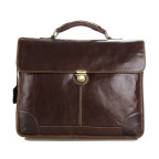 Мужской кожаный портфель с клапаном коричневый Tiding Bag 7091C - Фото № 107 Мужской кожаный портфель с клапаном коричневый Tiding Bag 7091C - Фото № 107