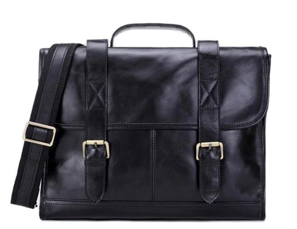 Чоловічий шкіряний портфель TIDING BAG 7101A - Фотографія № 1 Чоловічий шкіряний портфель TIDING BAG 7101A - Фотографія № 1
