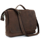 Сумка мужская кожаная через плечо для ноутбука Tiding Bag 7108R-1 - Фото № 100 Сумка мужская кожаная через плечо для ноутбука Tiding Bag 7108R-1 - Фото № 100