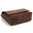 Сумка мужская кожаная через плечо для ноутбука Tiding Bag 7108R-1 - Фото № 101 Сумка мужская кожаная через плечо для ноутбука Tiding Bag 7108R-1 - Фото № 101