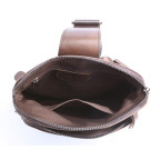 Мужской кожаный рюкзак-слинг на одно плечо Tiding Bag 7195C - Фото № 103