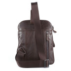 Мужской кожаный рюкзак-слинг на одно плечо Tiding Bag 7195C - Фото № 104