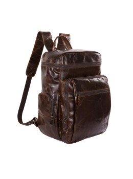 Рюкзак кожаный TIDING BAG 7202C