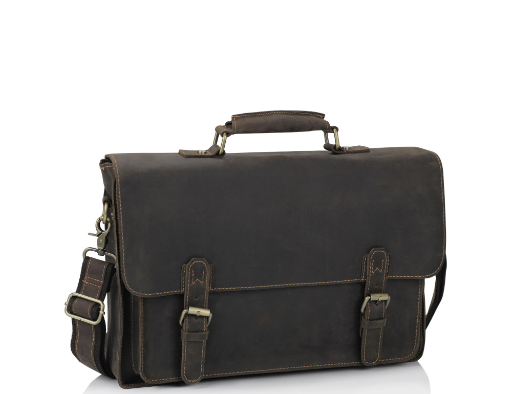 Портфель чоловічий шкіряний у вінтажному стилі Tiding Bag 7205R - Фотографія № 1 Портфель чоловічий шкіряний у вінтажному стилі Tiding Bag 7205R - Фотографія № 1