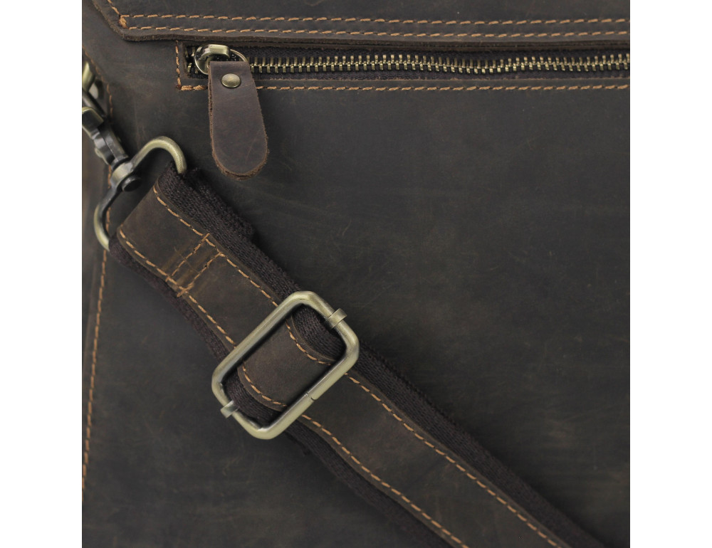 Портфель чоловічий шкіряний у вінтажному стилі Tiding Bag 7205R - Фотографія № 2