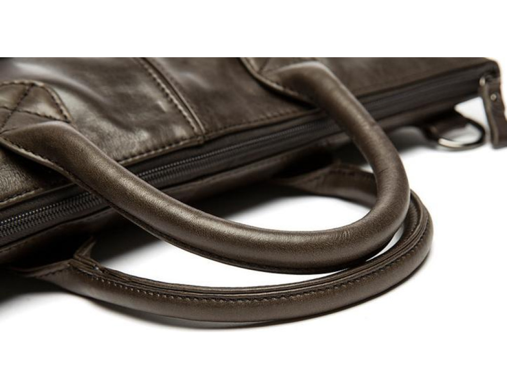 Чоловіча сумка А4 натуральна шкіра Tiding Bag 7241C - Фотографія № 2