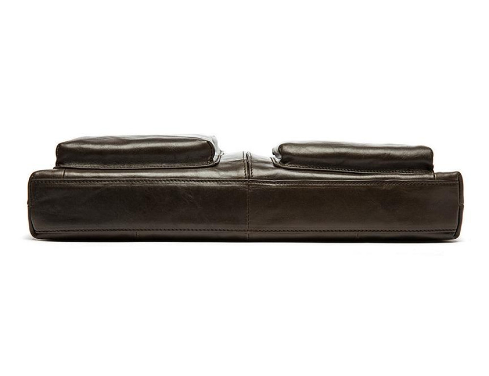 Чоловіча сумка А4 натуральна шкіра Tiding Bag 7241C - Фотографія № 7