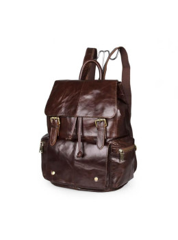 Рюкзак кожаный TIDING BAG 7249C