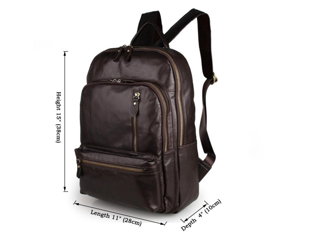 Рюкзак шкіряний TIDING BAG 7313Q - Фотографія № 2