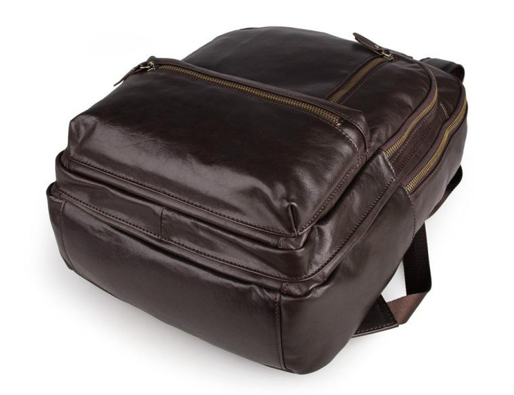 Рюкзак шкіряний TIDING BAG 7313Q - Фотографія № 6