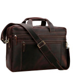 Вместительная мужская кожаная сумка с отделом для ноутбука 17 Tiding Bag 7319R - Фото № 100 Вместительная мужская кожаная сумка с отделом для ноутбука 17 Tiding Bag 7319R - Фото № 100