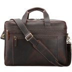 Вместительная мужская кожаная сумка с отделом для ноутбука 17 Tiding Bag 7319R - Фото № 102 Вместительная мужская кожаная сумка с отделом для ноутбука 17 Tiding Bag 7319R - Фото № 102