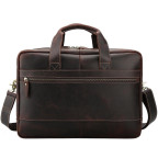 Вместительная мужская кожаная сумка с отделом для ноутбука 17 Tiding Bag 7319R - Фото № 107 Вместительная мужская кожаная сумка с отделом для ноутбука 17 Tiding Bag 7319R - Фото № 107