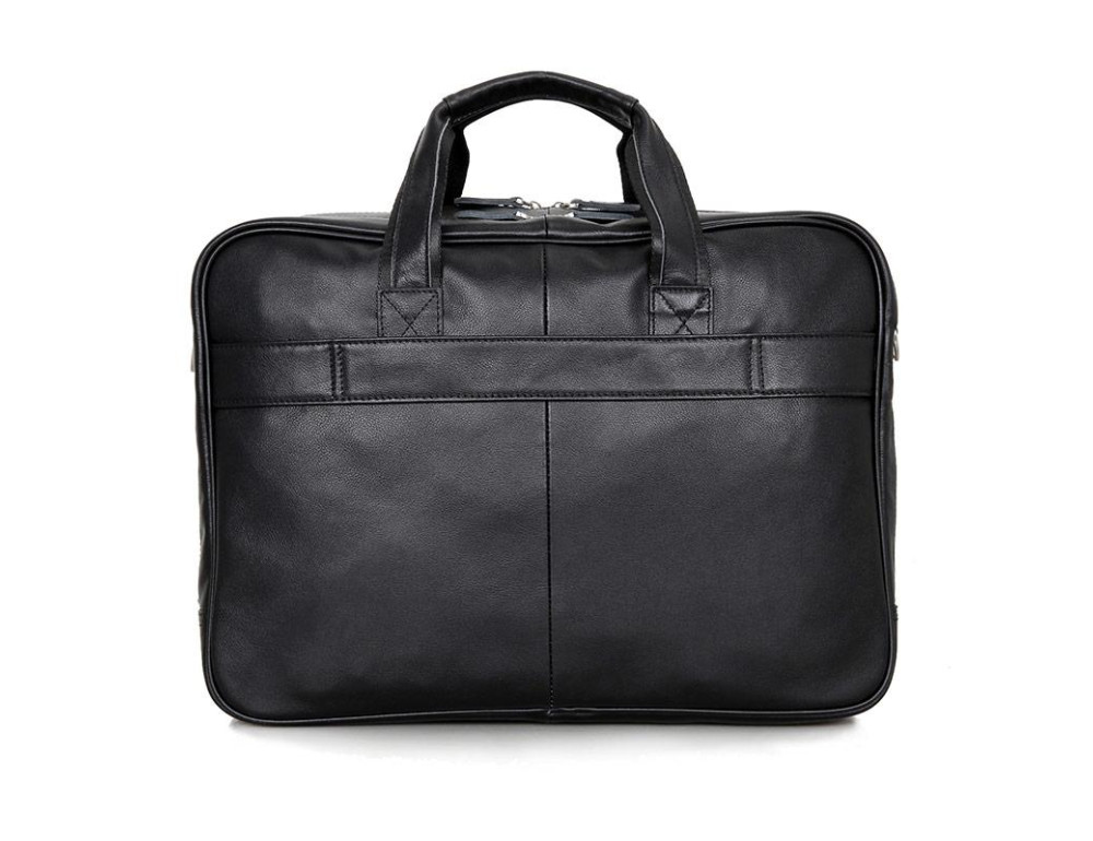 Мужская кожаная сумка-портфель для деловых поездок Tiding Bag 7367A - Фото № 13