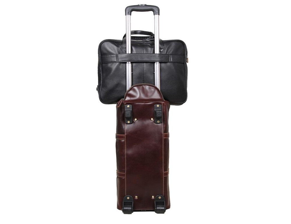 Мужская кожаная сумка-портфель для деловых поездок Tiding Bag 7367A - Фото № 4