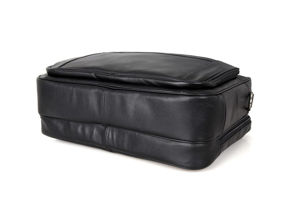Мужская кожаная сумка-портфель для деловых поездок Tiding Bag 7367A - Фото № 10