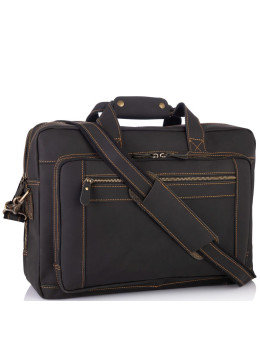 Мужская кожаная деловая сумка для поездок много отделов Tiding Bag 7367RA