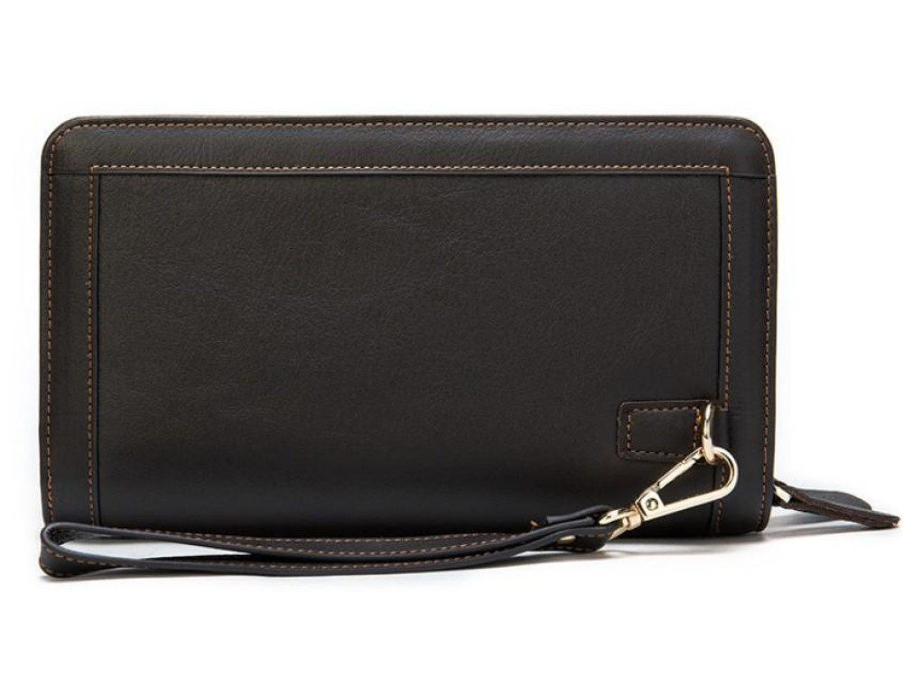 Клатч коричневый Tiding Bag 8023C - Фото № 6
