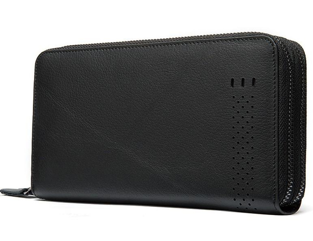 Чорний чоловічий клатч Tiding Bag 8025A - Фотографія № 6