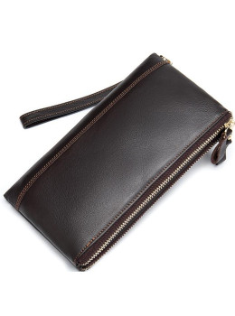 Коричневый клатч Tiding Bag 8027C