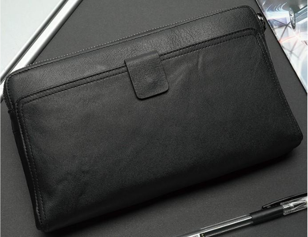Клатч чорний Tiding Bag 8037A - Фотографія № 2