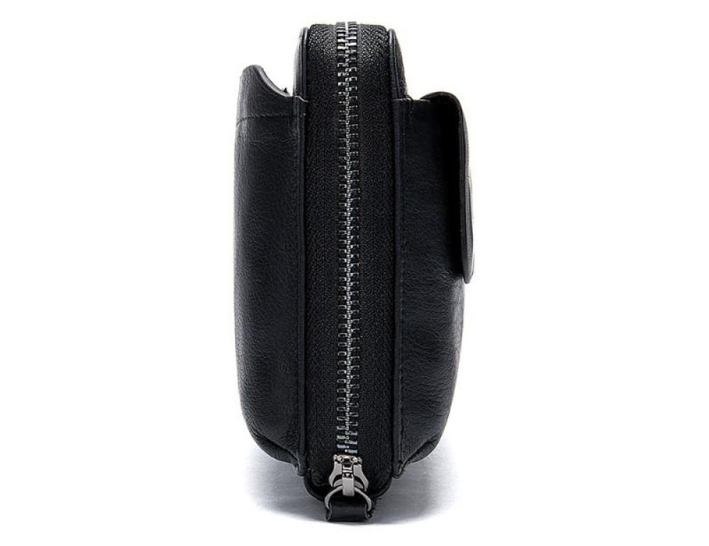 Клатч черный мужской Tiding Bag 8039A - Фото № 4