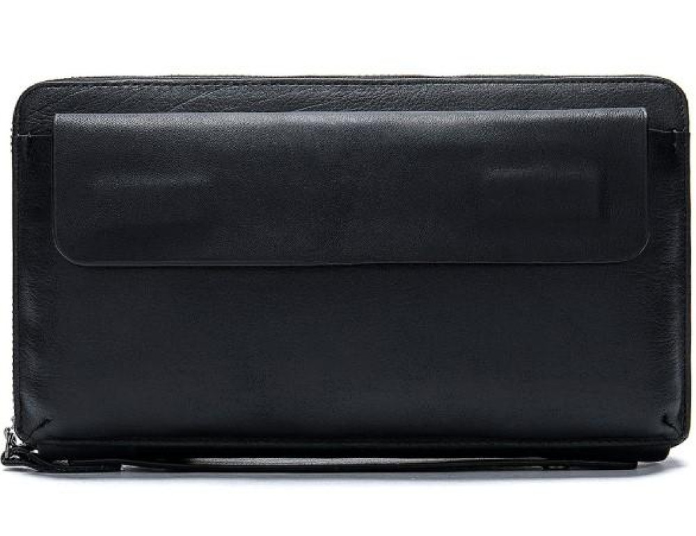 Клатч черный мужской Tiding Bag 8039A - Фото № 5