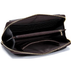 Клатч коричневый Tiding Bag 8039C - Фото № 103