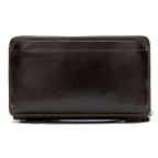 Клатч коричневый Tiding Bag 8039C - Фото № 106