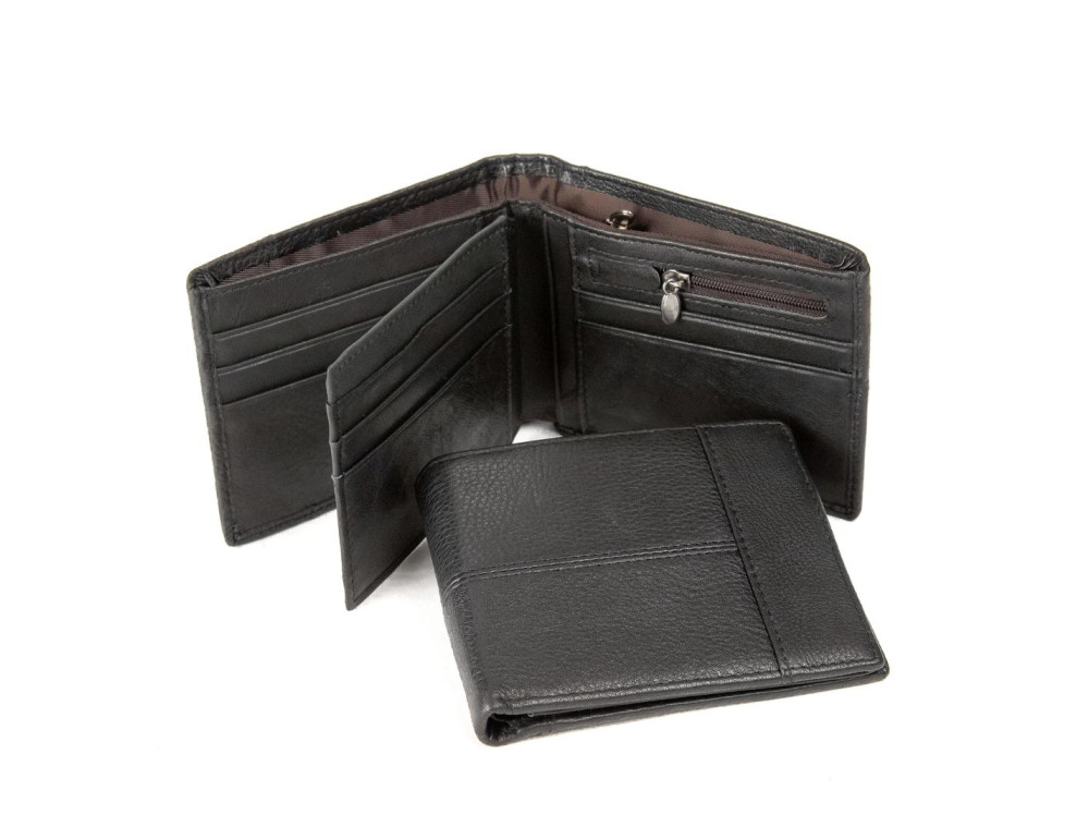 Портмоне черное Tiding Bag 8064-1A - Фото № 2