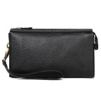 Клатч мужской черный Tiding Bag 8071A - Фото № 100