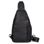 Сумка на грудь мужская кожаная Tiding Bag 8509A - Фото № 103
