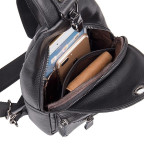 Сумка на грудь мужская кожаная Tiding Bag 8509A - Фото № 104